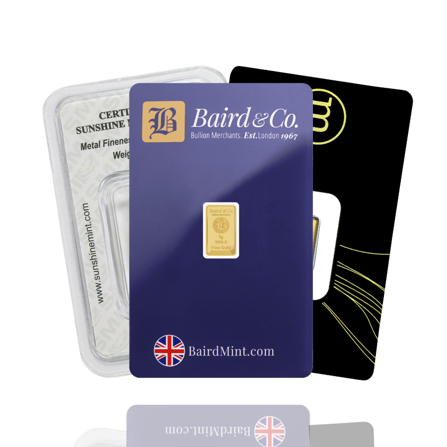 generic 1 g gold bullion